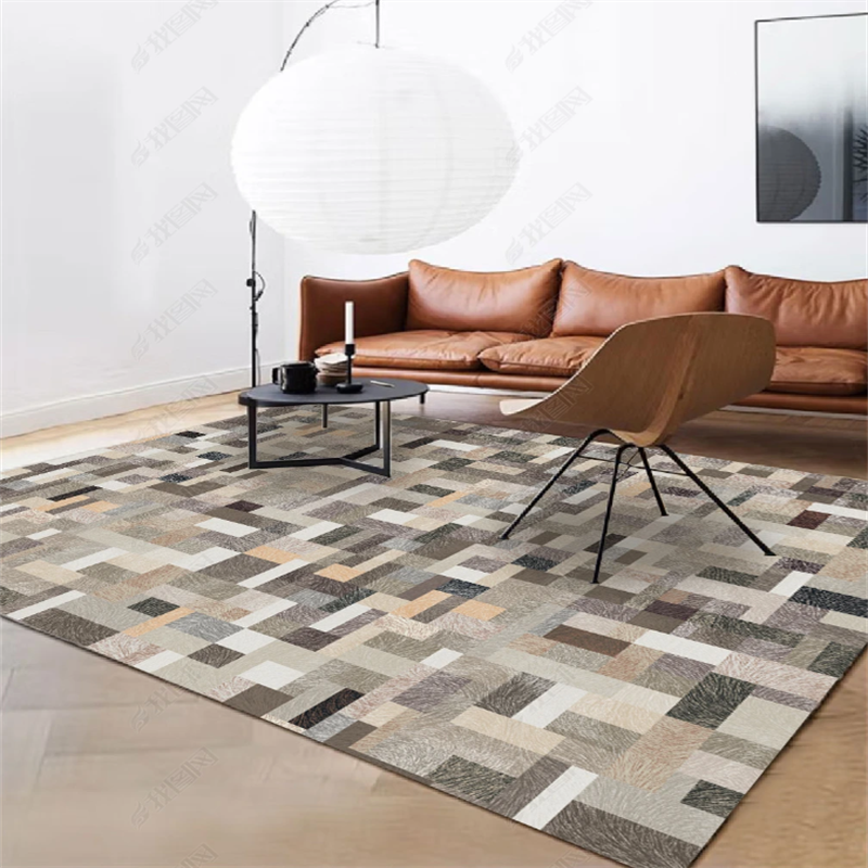 Modern Cowhide Animal Skin Rug