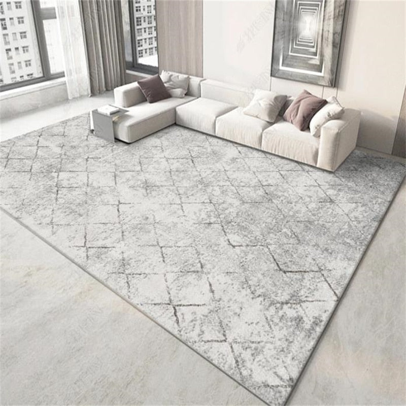 Large Area Rug Modern Abstract