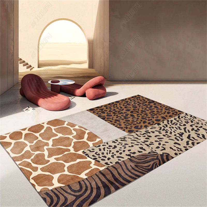 Modern Cowhide Animal Skin Rug