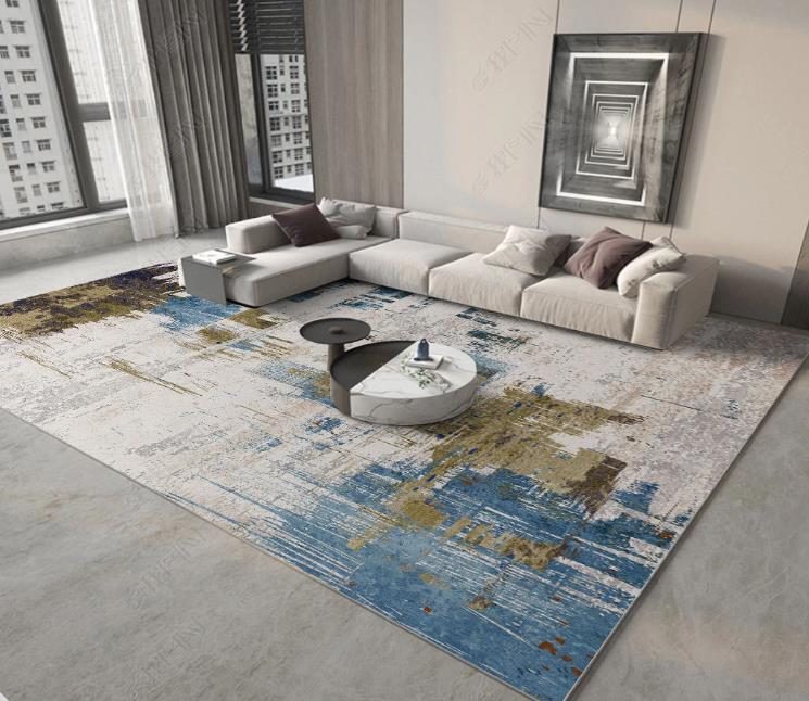 Large Area Rug Modern Abstract