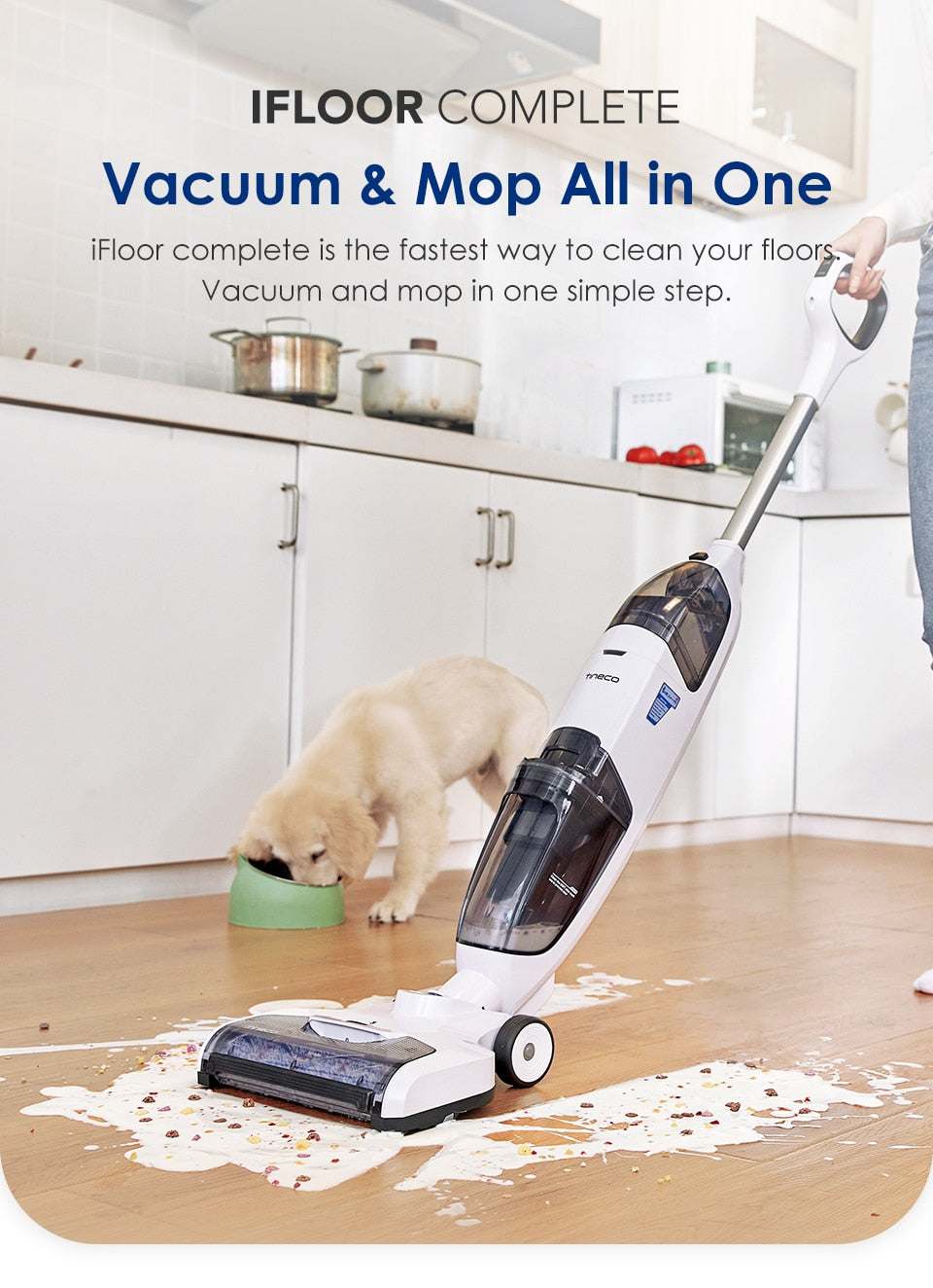 Tineco Complete Cordless Wireless Wet Dry Vacuum