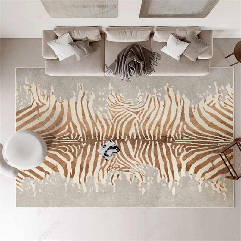 Modern Cowhide Animal Skin Rug