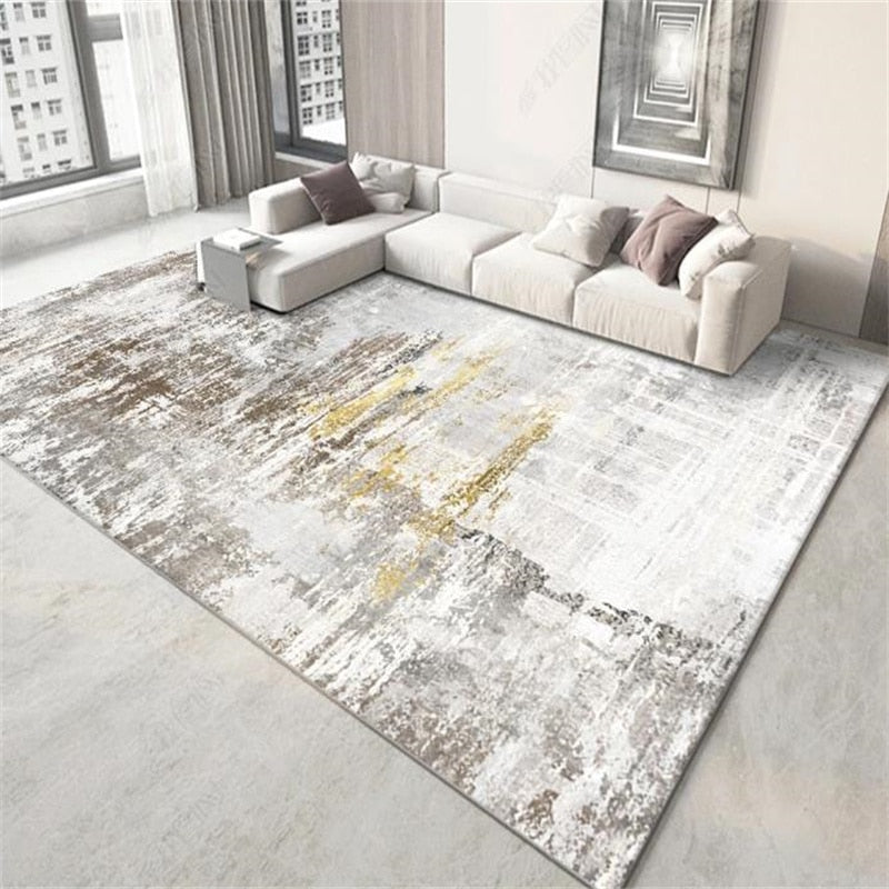 Large Area Rug Modern Abstract