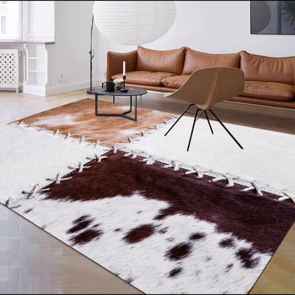 Modern Cowhide Animal Skin Rug