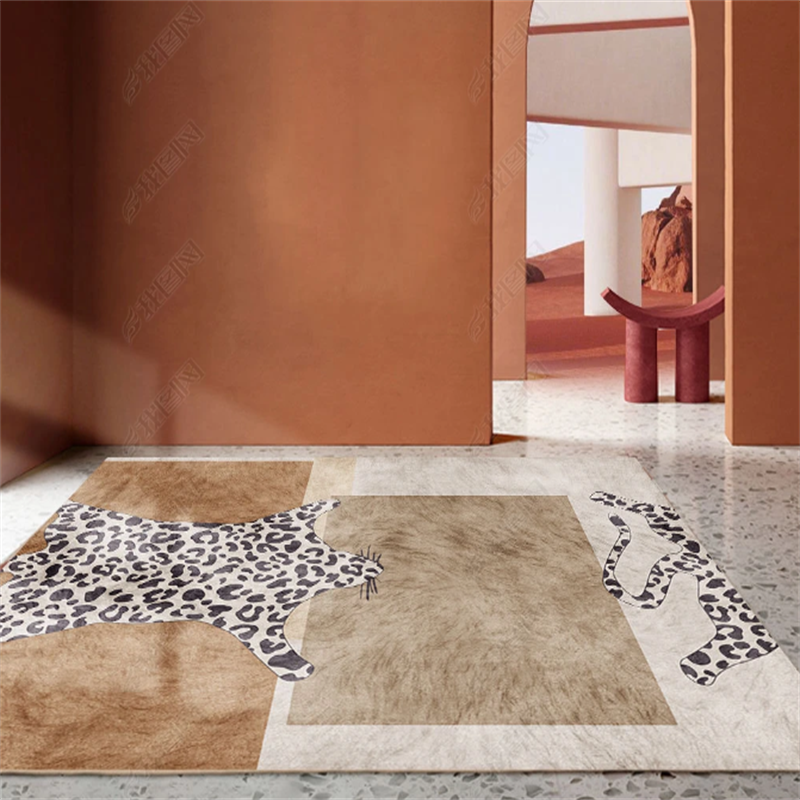 Modern Cowhide Animal Skin Rug