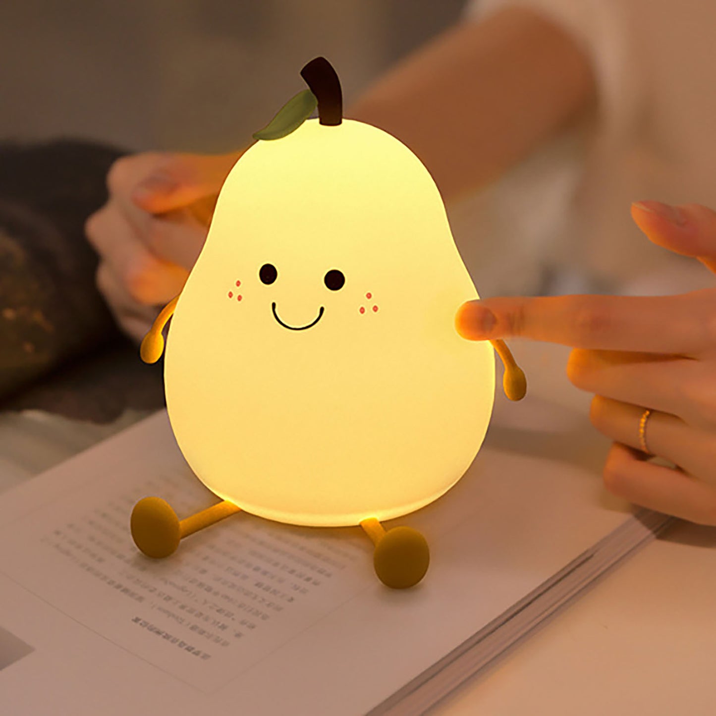 Pear Fruit Night Light , Table Lamp