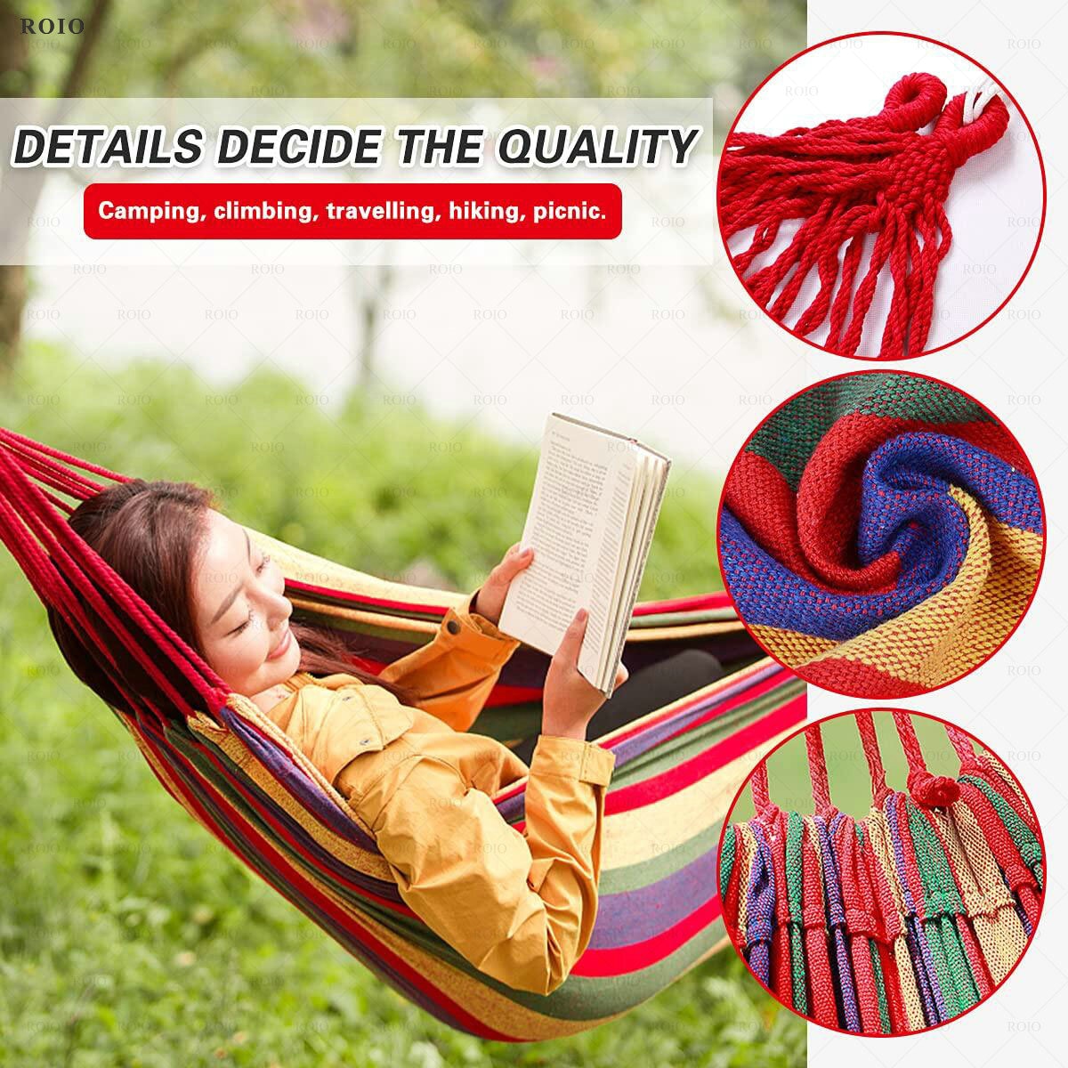 Outdoor Hammock with Storage Bag