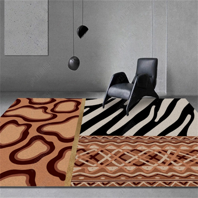 Modern Cowhide Animal Skin Rug