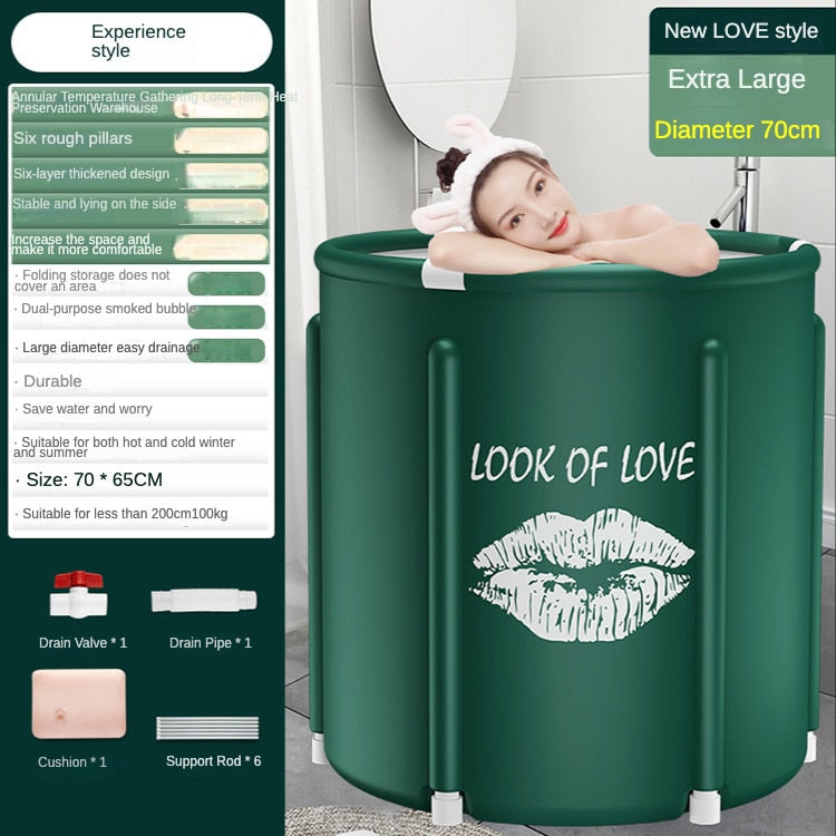 Large , Portable, bath bucket, Steam Spa