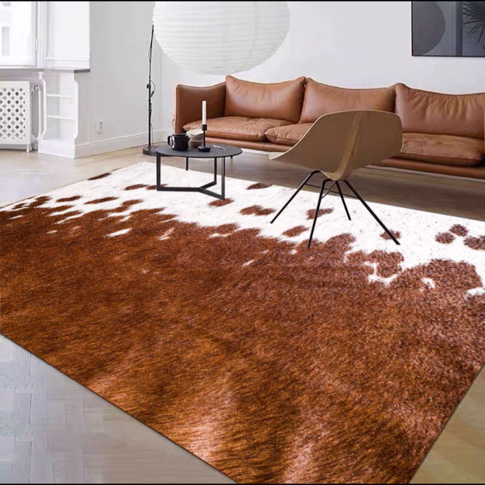 Modern Cowhide Animal Skin Rug