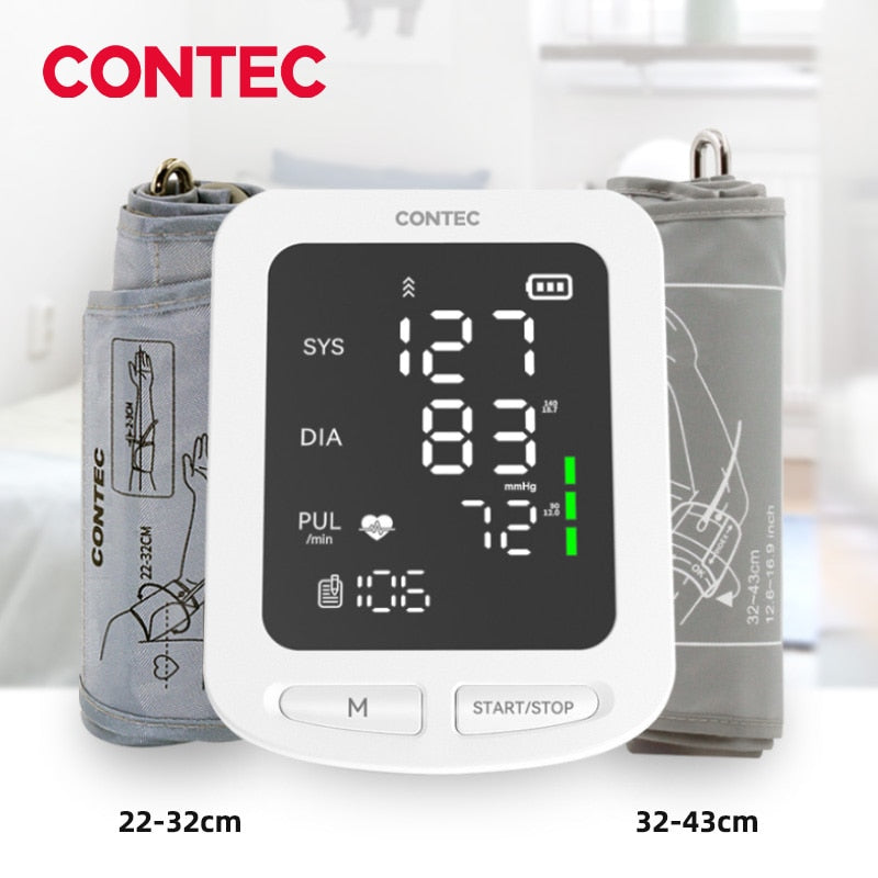 CONTEC Portable Digital Blood Pressure Monitor