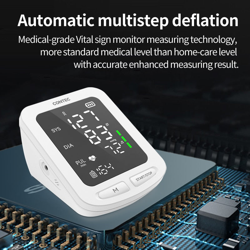 CONTEC Portable Digital Blood Pressure Monitor