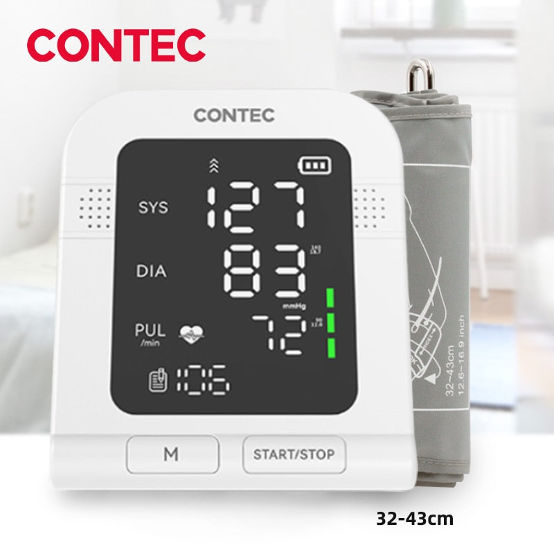 CONTEC Portable Digital Blood Pressure Monitor