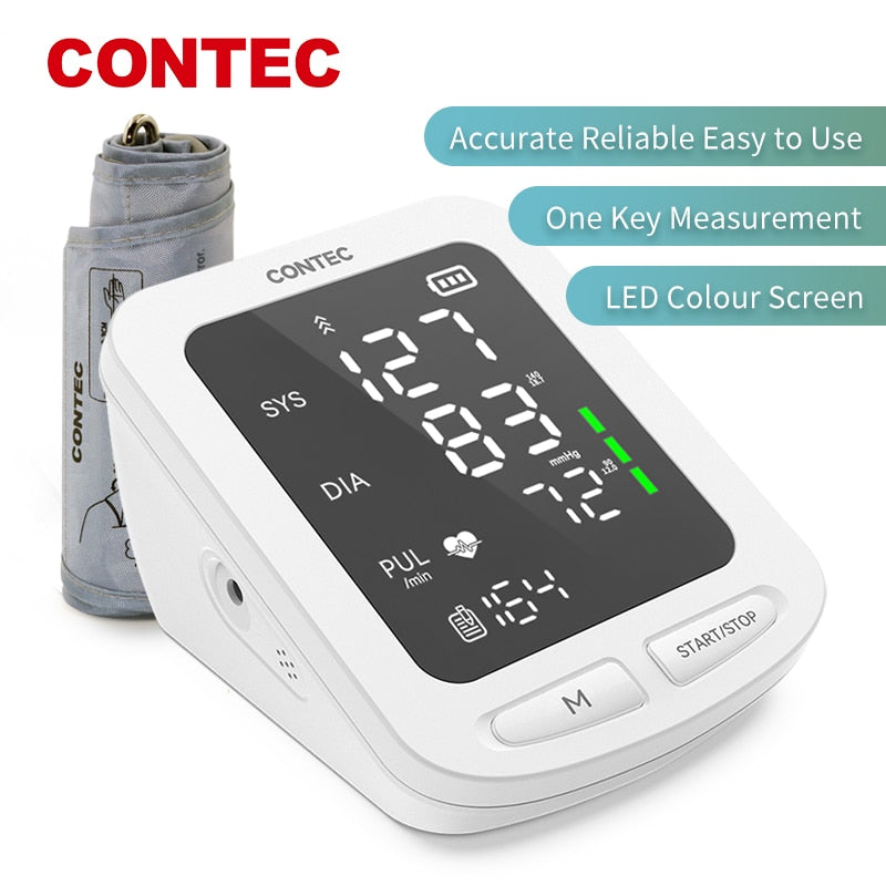 CONTEC Portable Digital Blood Pressure Monitor